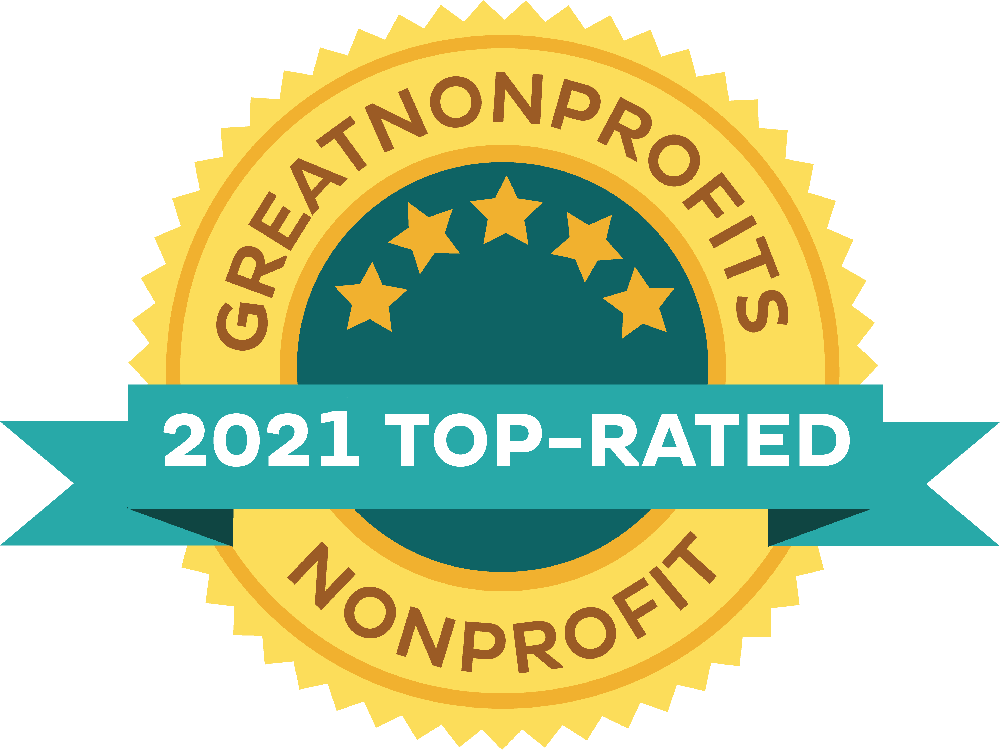 2021 Top-Rated Award from GreatNonprofits