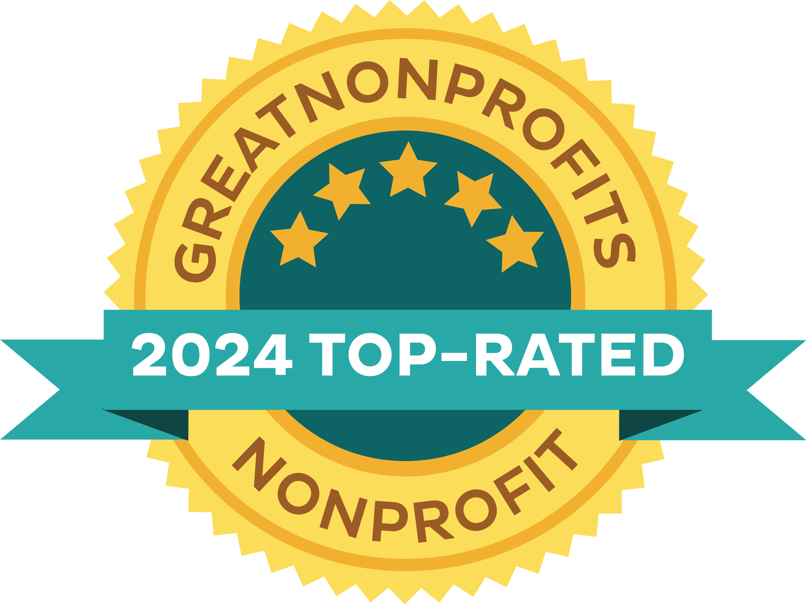 2024 Top-Rated Award from GreatNonprofits