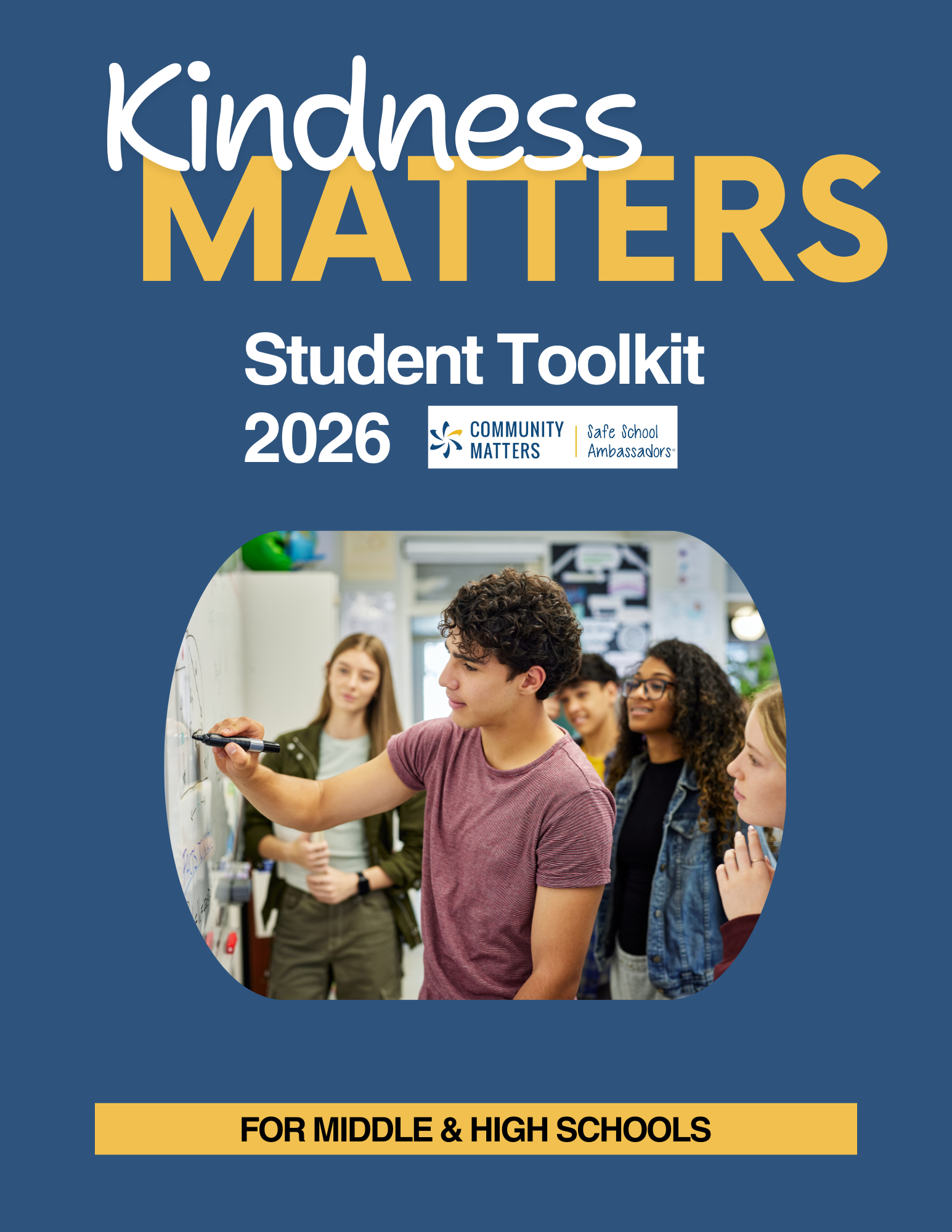 Kindness Matters Student Toolkit Cover